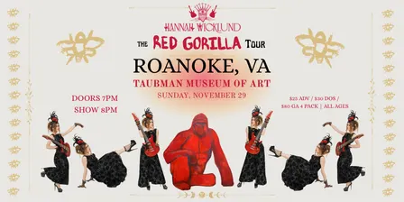 Hannah Wicklund - "The Red Gorilla Tour" - Live in Roanoke, VA