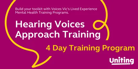Hearing Voices Approach 2-Day In-Person Training Geelong