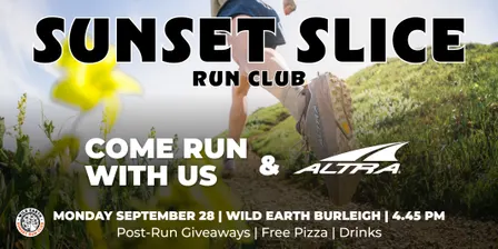 Sunset Slice Running Club, Powered by Altra