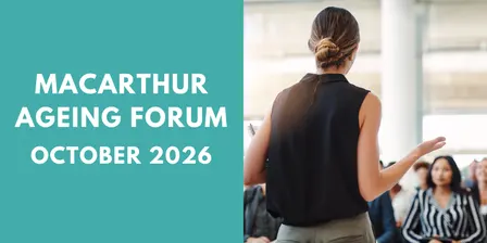 Macarthur Ageing Forum: October 2026