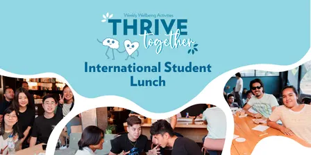 International Student Lunch! - October 2026
