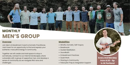 Monthly Men's Support Group