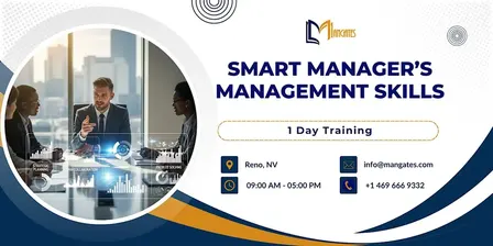 Smart Manager’s Management Skills: 1 Day Workshop in Reno, NV