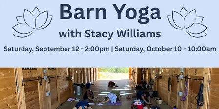 Barn Yoga - October