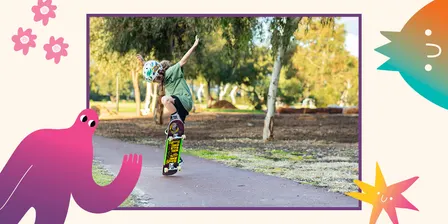 Youth Connect : Skateboard Grip Tape Art Session