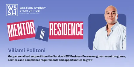 Service NSW Business Bureau – one-on-one business support sessions