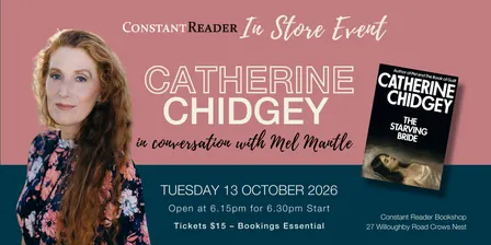 Catherine Chidgey at the Constant Reader