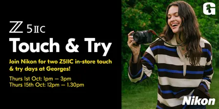 New Nikon Z5IIC In-store Touch & Try