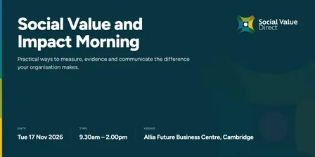 Social Value and Impact Morning: Social Value Engine