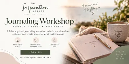 Reconnection and Reset: A guided journaling workshop