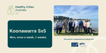 5x5 Walking Program Koonawarra Lake
