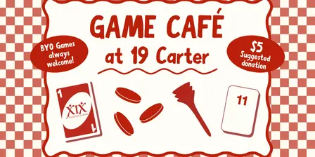Game Café at 19 Carter