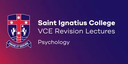 2026 VCE Lecture Series - Psychology