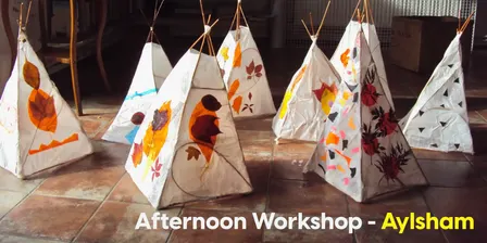 Kids Autumn Lanterns Workshop October 23rd - 1:00 pm - 3:00 pm