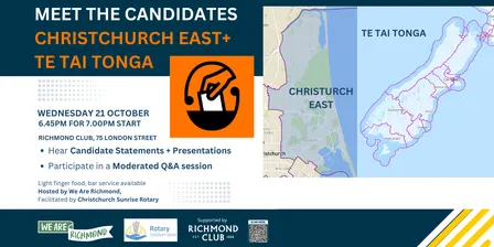 Meet the Candidates: Christchurch East + Te Tai Tonga