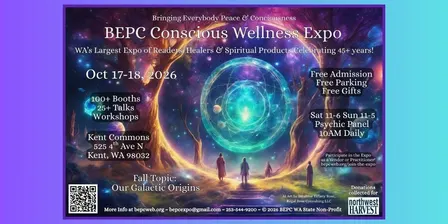 BEPC Conscious Wellness Expo + Gem Show Fall 2026 - 100 Booths, 20 Talks