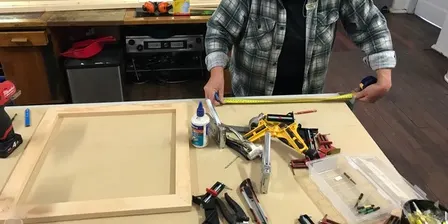 WOMEN ONLY Artists Day - Make a Stretcher Frame