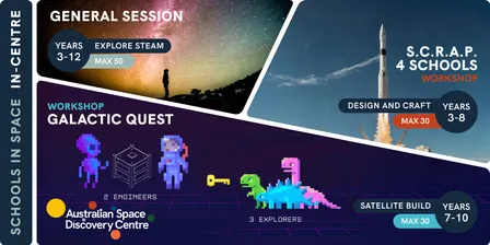 Schools in Space Program - Term 3 2026 (In-Centre)