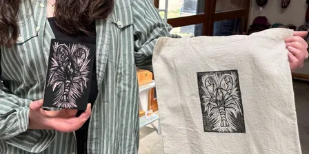 Printmaking with Nina