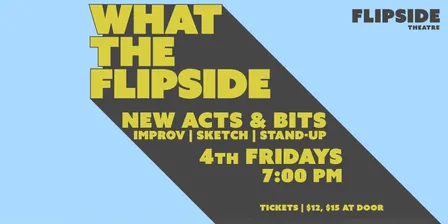 10/23 What The Flipside: Improv, Sketch & Stand Up Comedy Show