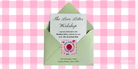The Love Letter Workshop x Martina Calvi (The Art of Snail Mail)