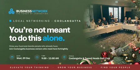 D32 Business Networking -Coolangatta/Tweed Heads - Wed 09 Dec