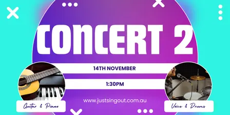 Concert 2 - 1:30pm Just Sing Out