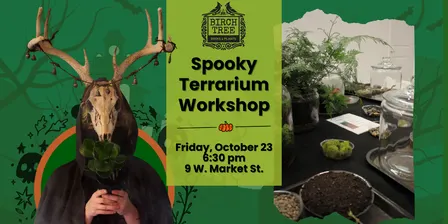 Spooky Terrarium Workshop