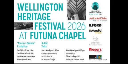 'TONES OF SILENCE' - FUTUNA CHAPEL IN B&W - EXHIBITION 2026