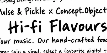 Hi-Fi Flavours - Your Music, Our Food-n-Sound