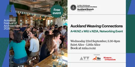 A+W•NZ x WiU x NZIA Auckland Weaving Connections