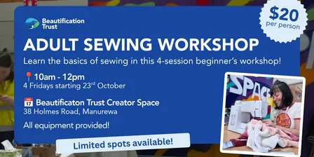 Adult Sewing Workshop