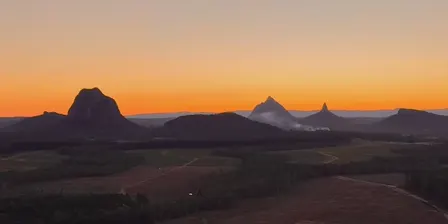 Sunrise at Mount Ngungun