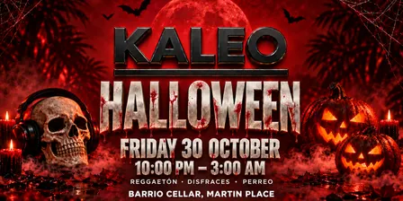 KALEO - Halloween Reggaeton Party - 30 OCT