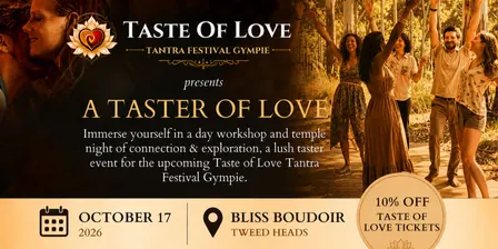 Taster of Love: Workshop & Temple Party