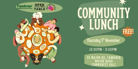 Take 2! Open Table with FNH presents Community Lunch