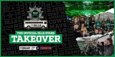 DLLS Stars Takeover vs Edmonton Oilers