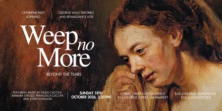 Weep No More