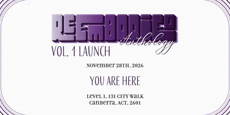 Reembodied Anthology Vol. 1 Launch