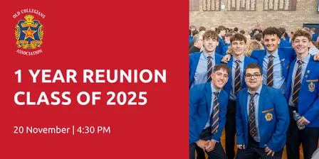 1 Year Reunion - Class of 2025