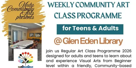 Community Art Class for Teens and Adults @ Glen Eden Library