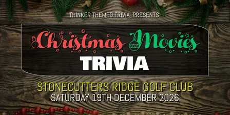 Christmas Movies Trivia 2026 - Stonecutters Ridge Golf Club