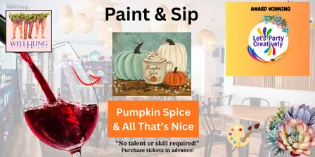 Pumpkin Spice Paint & Sip