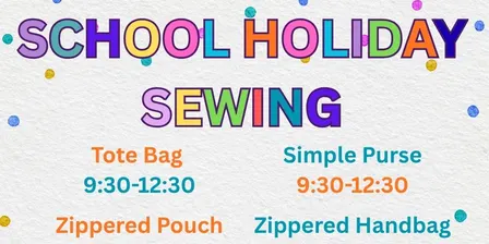October School Holiday Childrens Sewing Class