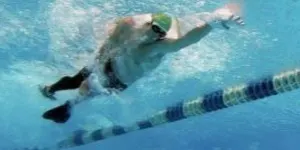 Finswimming 50m sprint competition