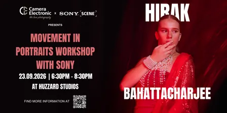 Movement in Portraits Workshop with Sony