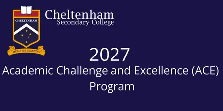 2027 Academic Challenge and Excellence (ACE) Program