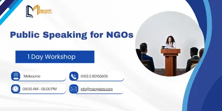 Public Speaking for NGOs: 1 Day Training in Melbourne