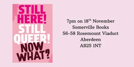 'Still Here! Still Queer! Now What?' Book Event