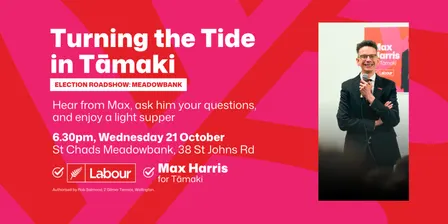 Turning the Tide in Tāmaki - Meadowbank